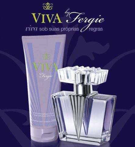 Viva By Fergie Colônia. 50ml + Loção perfumada. 200ml